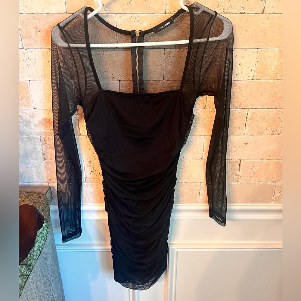 Black Bodycon Fashion Nova Dress